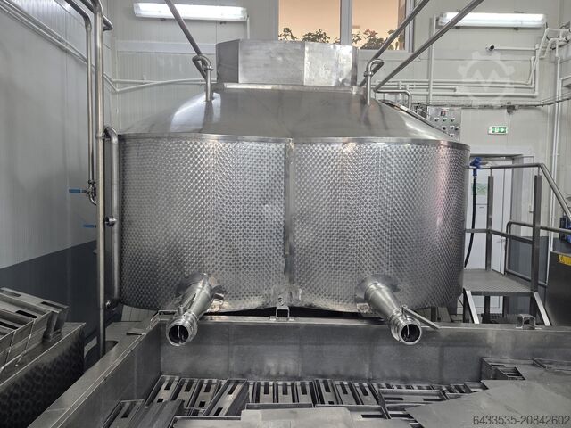 Industrieller Edelstahltank für Molkereien  