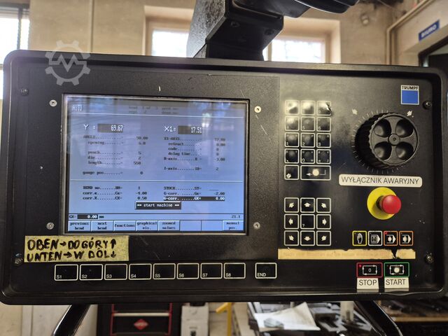 Run press TRUMPF TrumaBend V50
