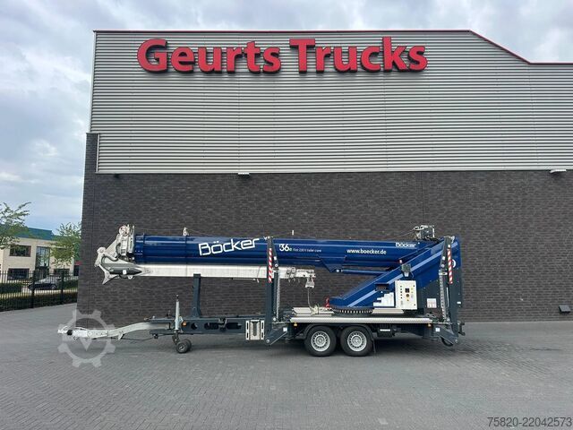 All-terrain crane Böcker AHK 36/2400 MONTAGE FULLY ELECTRIC CRANE  UREN ...