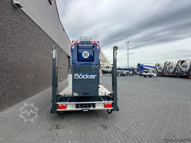All-terrain crane Böcker AHK 36/2400 MONTAGE FULLY ELECTRIC CRANE  UREN ...