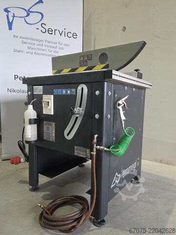 Table saw Emmegi Rifila 350 mit 2 neuen Rollenbahnen