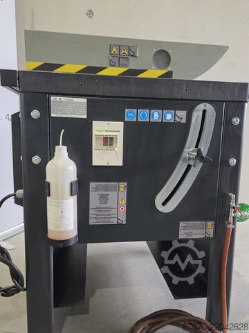 Table saw Emmegi Rifila 350 mit 2 neuen Rollenbahnen