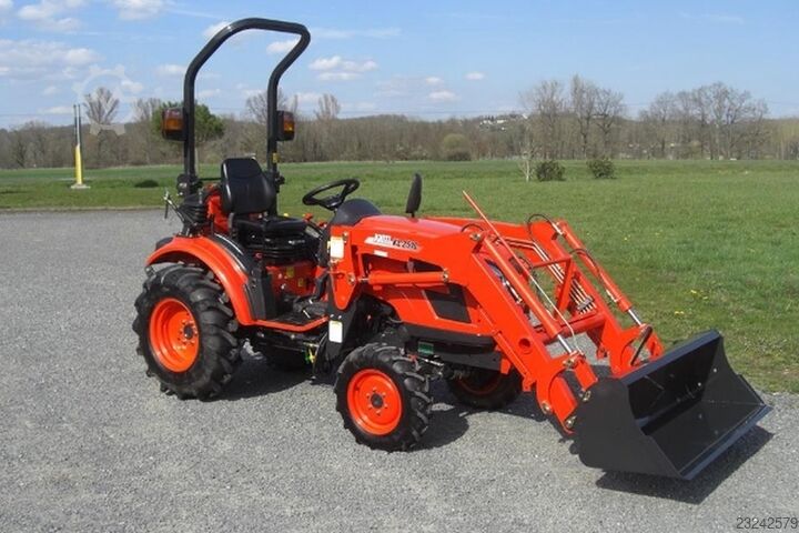 Promotion: €1,500 discount on the Kioti CX2510 HST ROPS, 25 hp; front loader optional. KIOTI CX2510 hst rops frontloader
