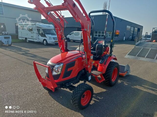 Promotion: €1,500 discount on the Kioti CX2510 HST ROPS, 25 hp; front loader optional. KIOTI CX2510 hst rops frontloader