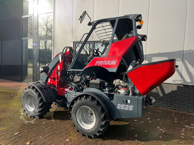 Pacam mini loader 2525, 2,100 kg, 25 hp, top quality — SPECIAL OFFER (Weidemann, Giant, Schäffer) PACAM 2525