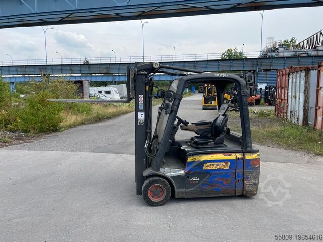 Elektro 3 Rad-Stapler Linde Linde E 16 // Duplex // 3+4 Ventil / Batterie 2022