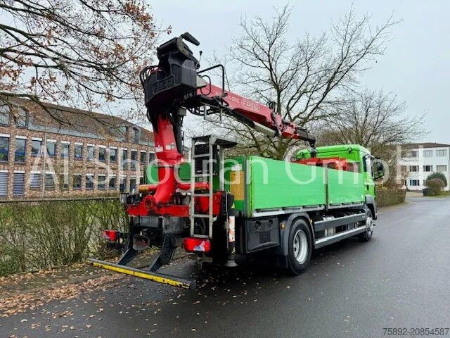 Platform trailer MAN TGS 18.360 Fassi F145AS22 Baustoff/Eu5