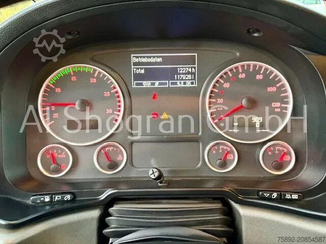 Platform trailer MAN TGS 18.360 Fassi F145AS22 Baustoff/Eu5