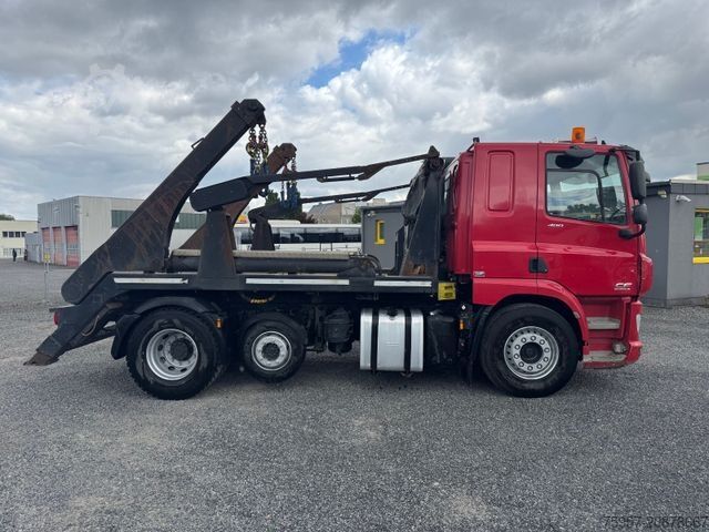 Skip truck DAF CF 400 /Absetzkipper  6X2 / E6 /378 TKM /HU10-26