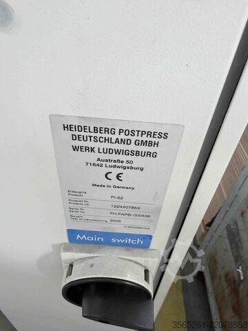 Folding machine Heidelberg Stahl Ti52