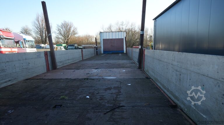 Loading platform Krone Open box trailer with aluminium side boards