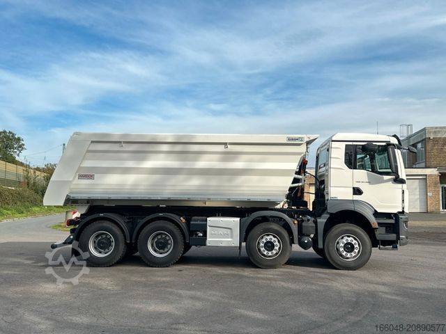 Tipper truck MAN TGS 41.480 BB 8X4 Euromix Mulden Kipper HARDOX