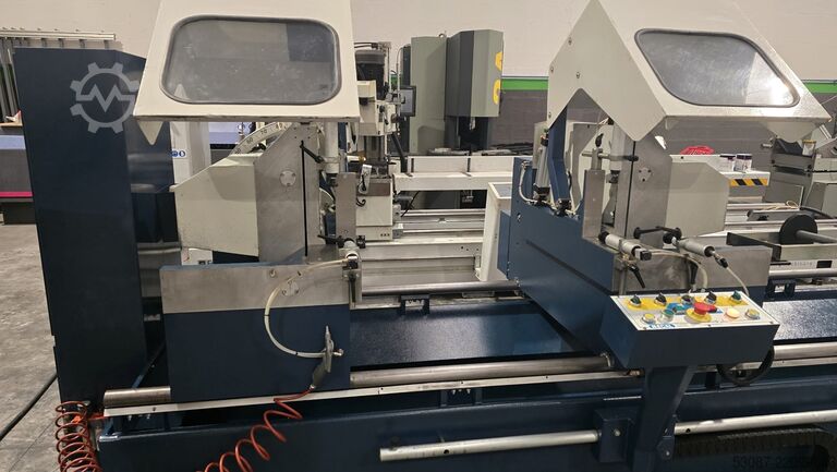 Mecal double-head cutting-off machine MECAL Argus SW 455