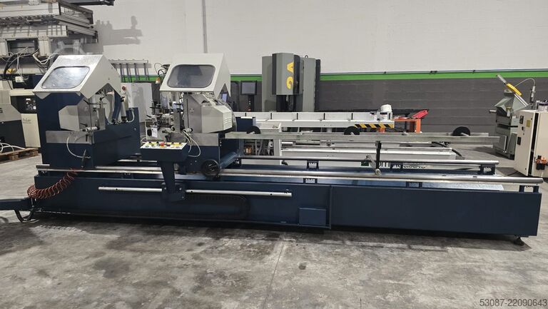 Mecal double-head cutting-off machine MECAL Argus SW 455