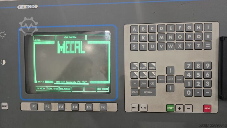Mecal double-head cutting-off machine MECAL Argus SW 455