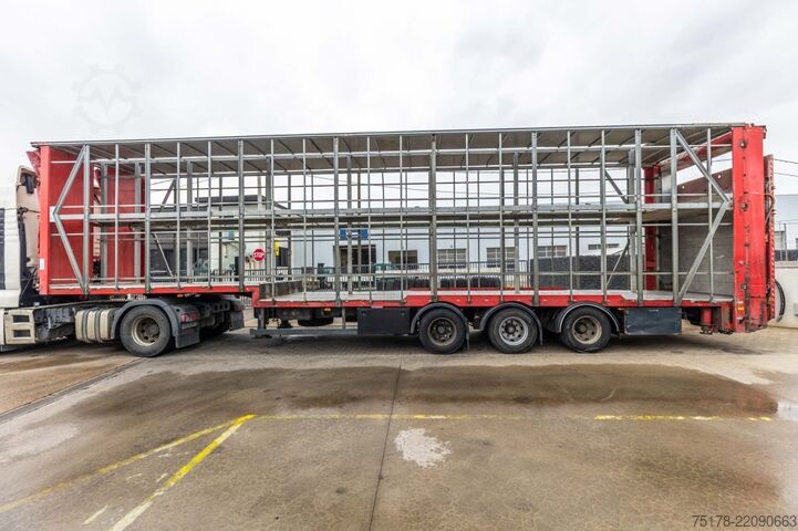 Tarpaulin LECITRAILER CUELLO CISNE 3E-RD+DOUBLE ETAGE+DHOLLANDIA 2TON