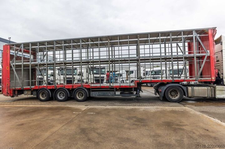 Tarpaulin LECITRAILER CUELLO CISNE 3E-RD+DOUBLE ETAGE+DHOLLANDIA 2TON