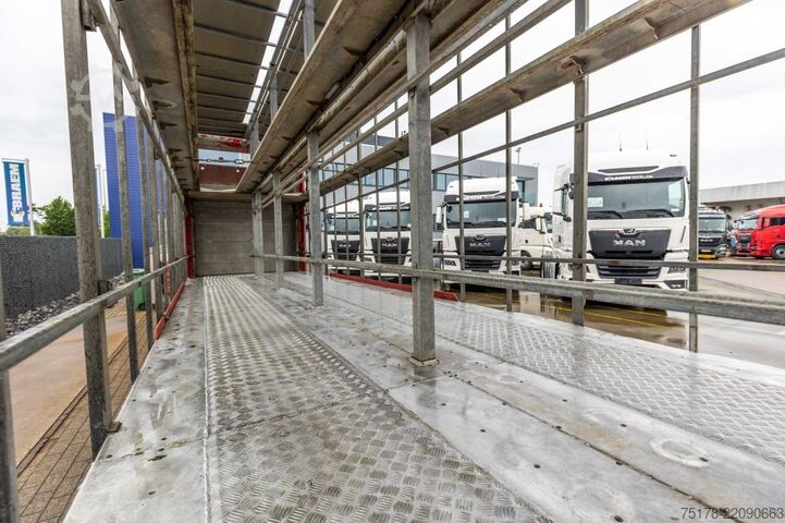 Tarpaulin LECITRAILER CUELLO CISNE 3E-RD+DOUBLE ETAGE+DHOLLANDIA 2TON