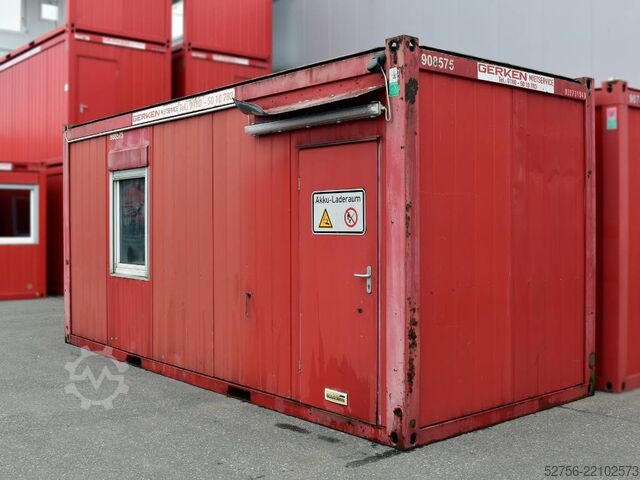 Containertransport Bürocontainer unbekannt