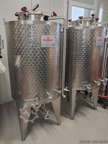 Tank with conical bottom ATM POLSINELLI
