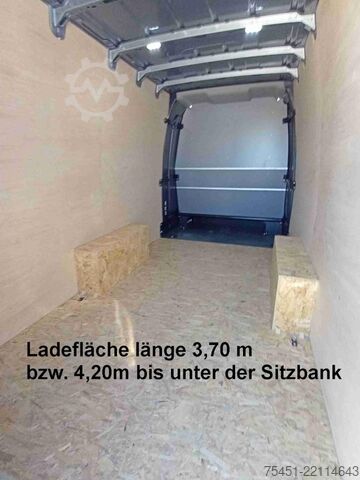 Kastenwagen hoch Man TGE 3.180 Kasten Doka Mixto L5H2 mit Überhang