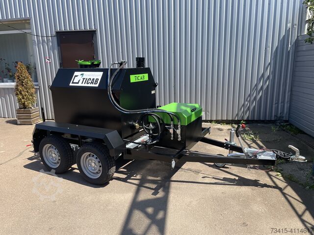 Mastic asphalt mixer TICAB Bitumen Emulsion Sprayer 500/Manufacture