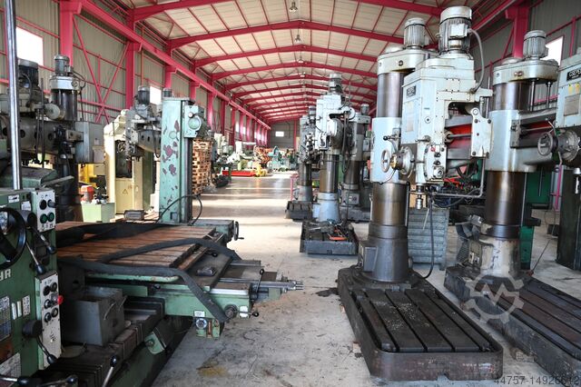 Radial drilling machine CSEPEL RF50/1600 & RF50/1250