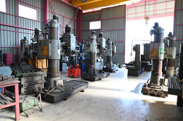Radial drilling machine CSEPEL RF50/1600 & RF50/1250