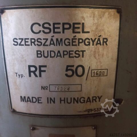 Radial drilling machine CSEPEL RF50/1600 & RF50/1250