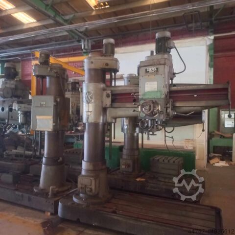 Radial drilling machine CSEPEL RF50/1600 & RF50/1250