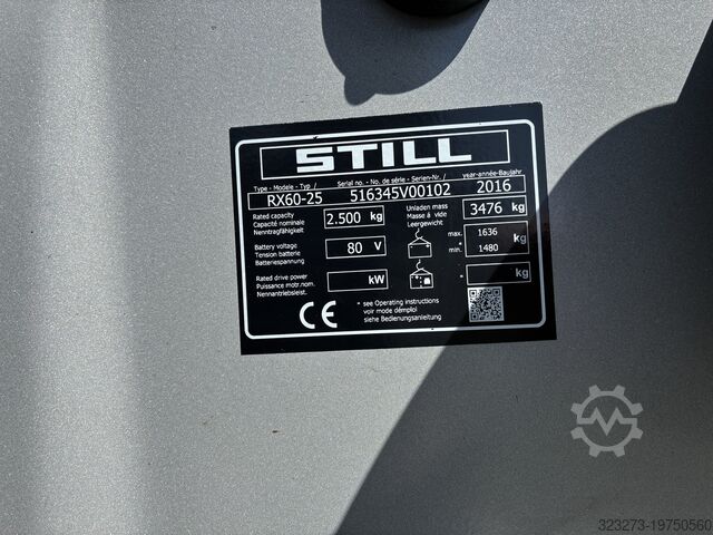 4-Rad-Gabelstapler STILL RX60-25