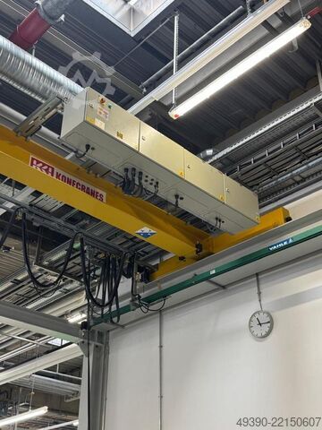 Einträger-Brückenkran mit Hubwerk, Kranbrücke 5 Tonnen, Spurweite 4650 mm, Kranhimmel, Einträgerkran DEMAG - KONECRANES CTX40410050P35FBL05