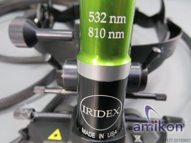 Lasersystem mit Standardfußschalter Iridex OcuLight SLx mit Endosonde
