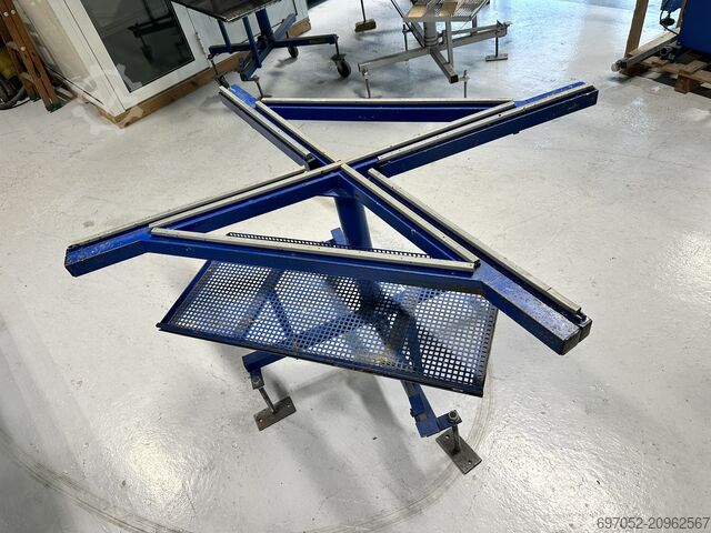 Assembling table & tilting table Schüco Ruchser PAT Drehtisch RU-D1