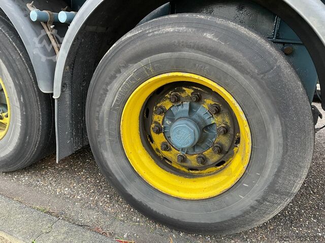 Flatbed Haan 45 T Heavy Duty / Rungen-Potholes /BPW / 2x Lif...