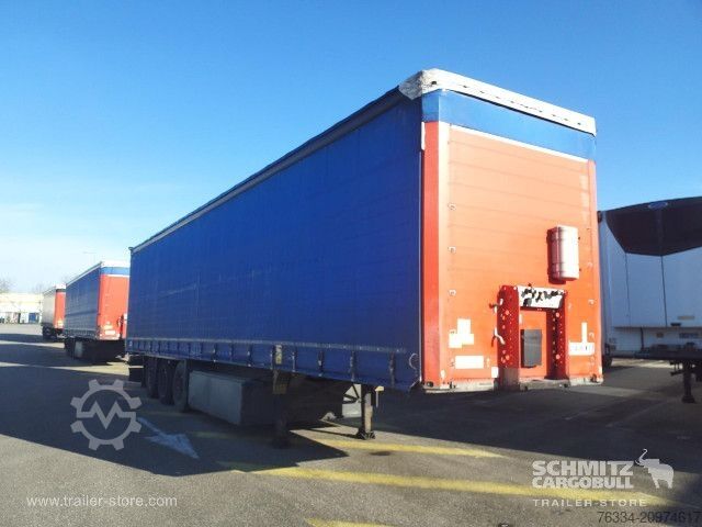 Open semitrailer with tarp Schmitz Cargobull Semitrailer Curtainsider Standard