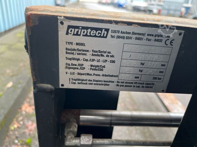 Electric 3-wheel forklift BT C3E160 // Vorschubgabeln 1990 mm ausgefahren