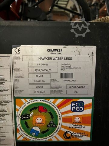 Electric 3-wheel forklift BT C3E160 // Vorschubgabeln 1990 mm ausgefahren