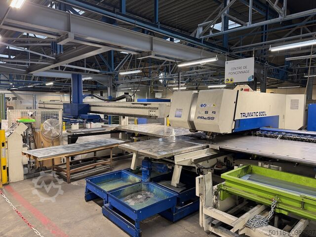 Laser punching machine TRUMPF Trumatic 600 L-1600