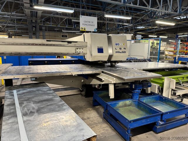 Laser punching machine TRUMPF Trumatic 600 L-1600