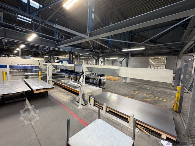 Laser punching machine TRUMPF Trumatic 600 L-1600