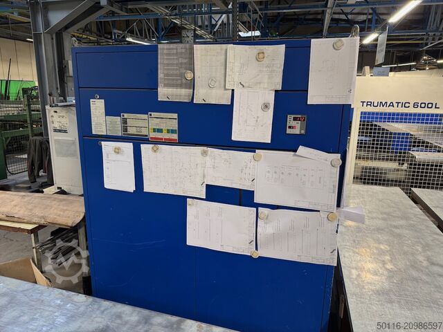 Laser punching machine TRUMPF Trumatic 600 L-1600