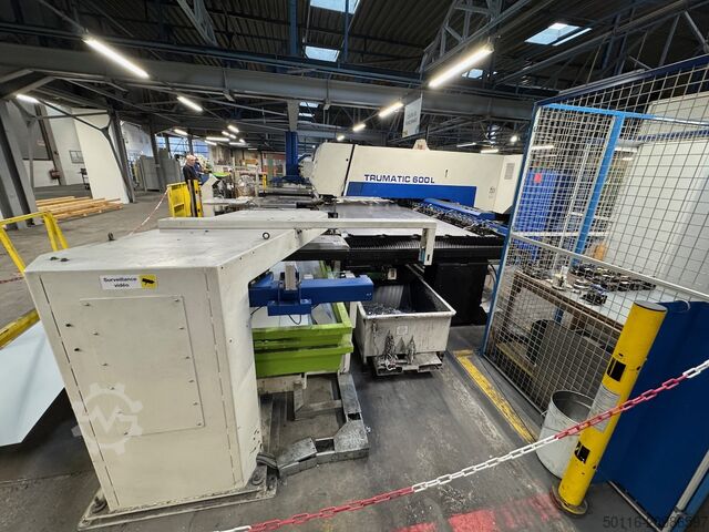 Laser punching machine TRUMPF Trumatic 600 L-1600
