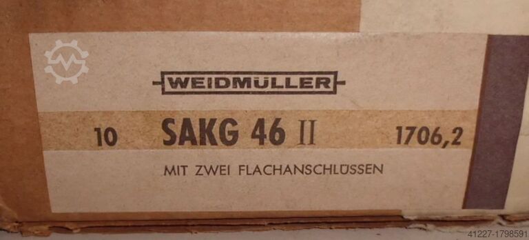 Klemme Weidmüller SAKG 40