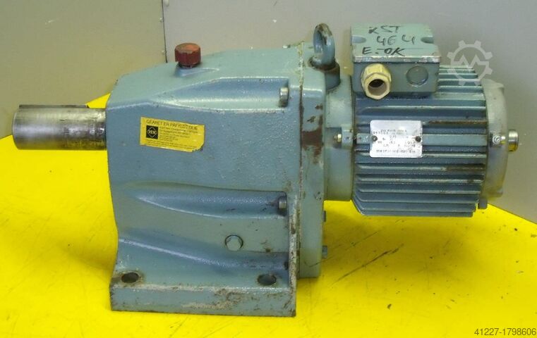 Geared motor 0.75 kW 100 rpm VEB ZG3KMRB80K6