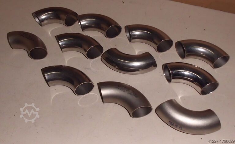 Stainless steel pipe bend Edelstahl 40 x 1,5