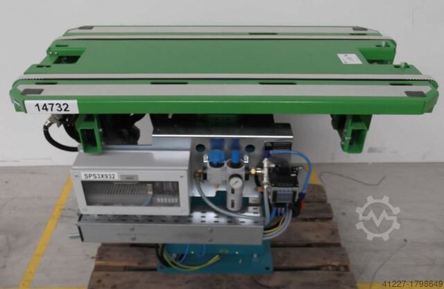 Conveyor belt with rotating unit Grenzebach ZFT