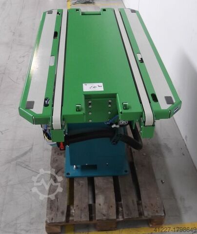 Conveyor belt with rotating unit Grenzebach ZFT