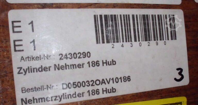 Hydraulikzylinder GSL German Standard Lift D0500320AV10186