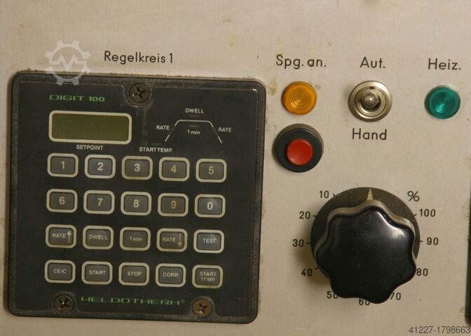 Heating elements control unit EDECO Regler Schreiber